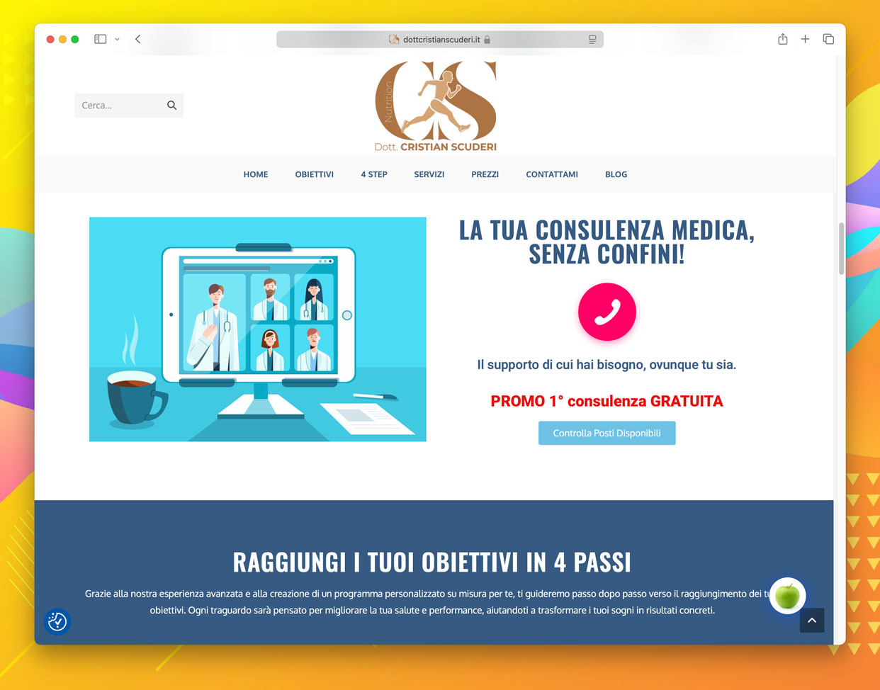 dottcristianscuderi.it Site most recent work of alessandro di giusto